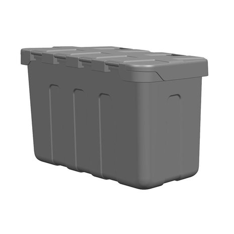 Storage box drawbar plastic 320 x 630 x H355mm incl. mounting kit