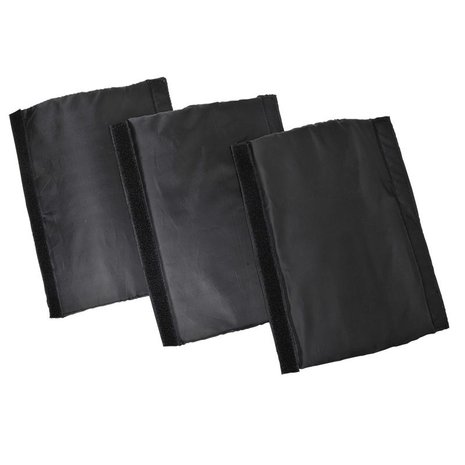 Tent protectors for awning tie down set of 3 pieces