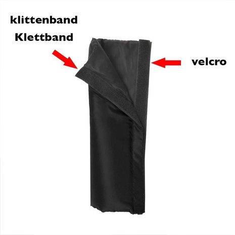 Tent protectors for storm strap - set of 3 pieces