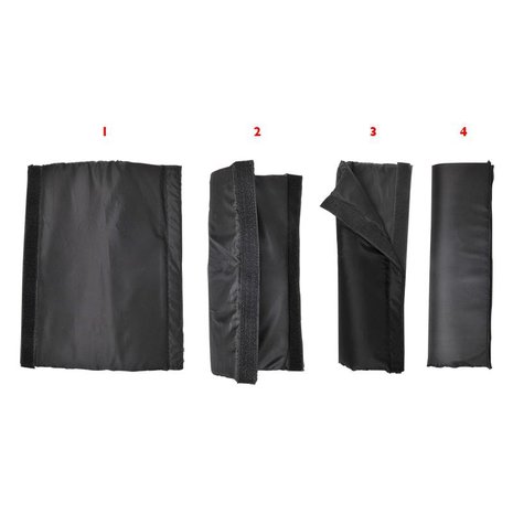 Tent protectors for awning tie down set of 3 pieces