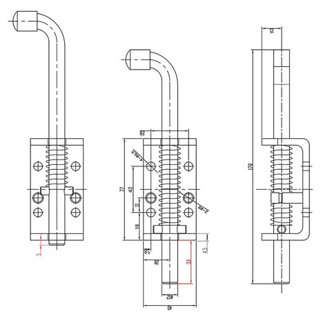 Spring lock