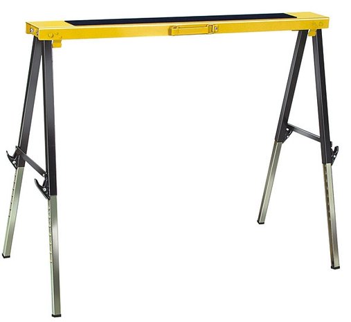 Foldable metal trestle MB 120 KH with quick-release device