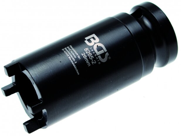 Groove Nut Socket with External Tooth, KM1