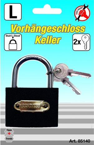 Padlock Type L-38 mm