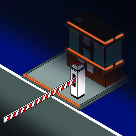 Reflective tape 3M orange 50mm/2M