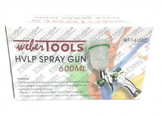 HVLP Cup Spray Gun 600 ml