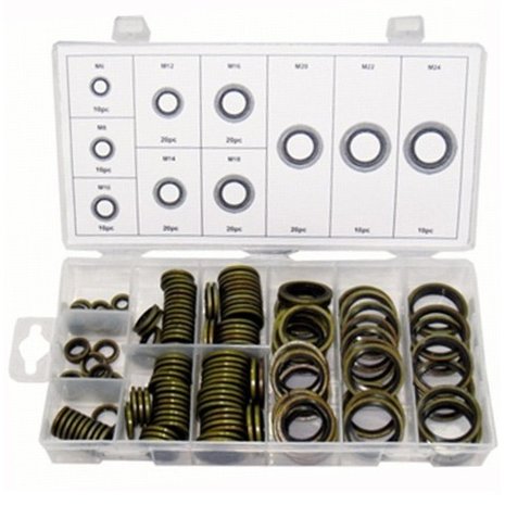 Bonded Seal Assortment 150pc