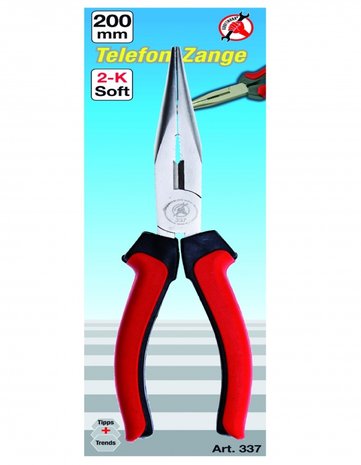 Long Nose Pliers, straight, 200 mm