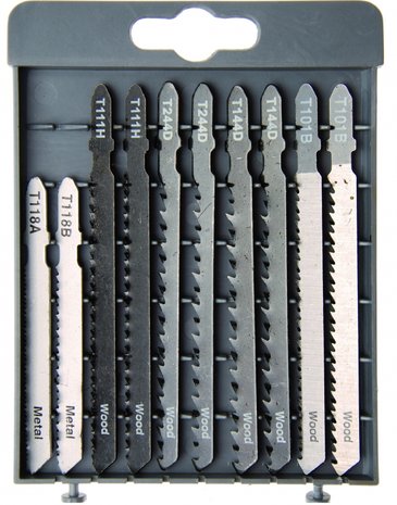 Jigsaw Saw Blade Set, 10-pc.