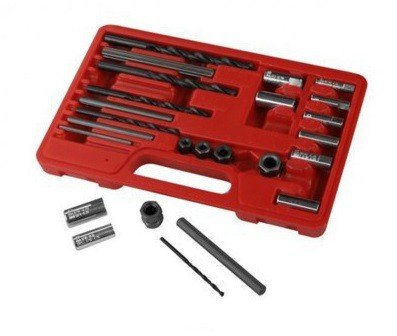 Screw Extractor Drill Bit and Guide Set 25pc