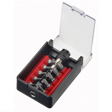 1/4 Star tamperproof bit set 11pc