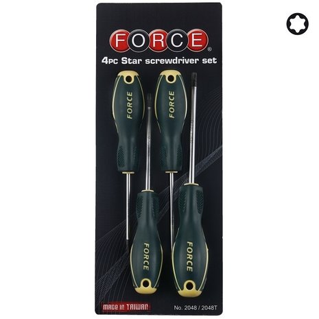 Star screwdriver set 4pc