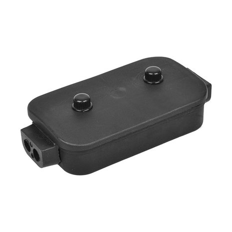 Junction box plastic 8x4-pole