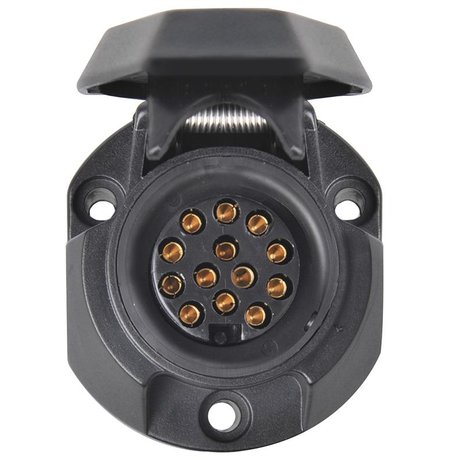 Socket 13-pin PVC type Jaeger + sealing rubber