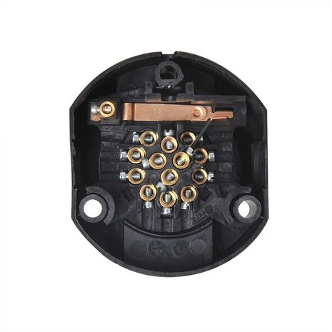 Socket 13-pin PVC type Jaeger + sealing rubber