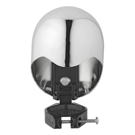 Tow bar cap chrome metal foldable