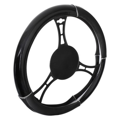 Steering wheel cover Carbon look