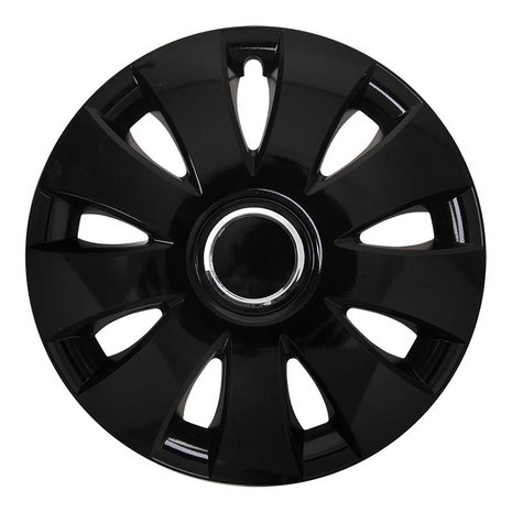 Wheel cover Aura black 16 inch x4 pcs
