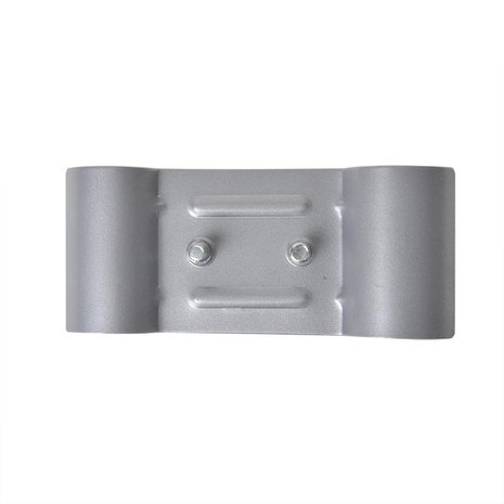 Nose wheel clamp for rotary clothes dryer