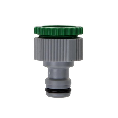 Threaded tap connector
