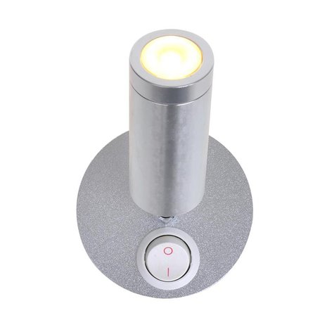 Surface-mounted spotlight 1-led swivel 12V 120lm dia 65x65-130mm