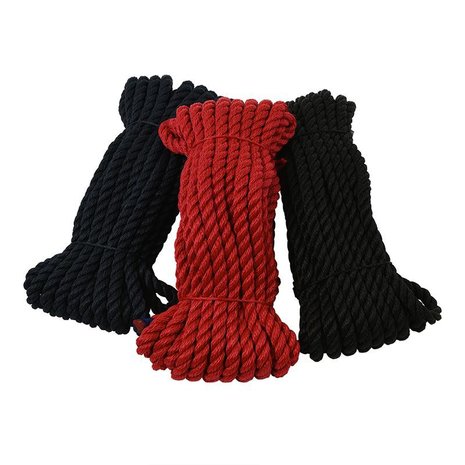 Birotex rope twisted, Polypropylene, 10mm, 10m, assorted, 1,580 daN
