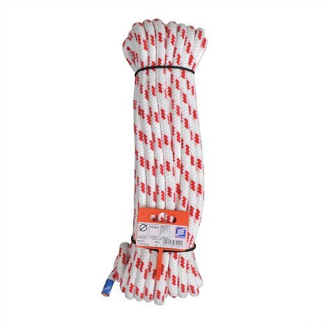 Yachtschot Novoleen rope, 10mm, 15m, 800 daN, white