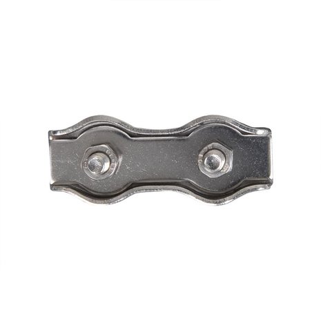 Duplex clip 5mm, A4 RVS AISI 316