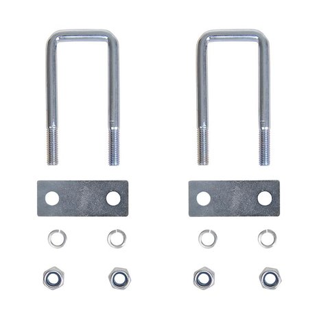 U-bracket 40mm angular set of 2 pieces