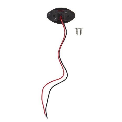 Width light 10-30V red/white 60x34mm LED