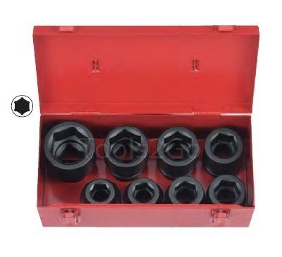 1 Impact socket set 8pc