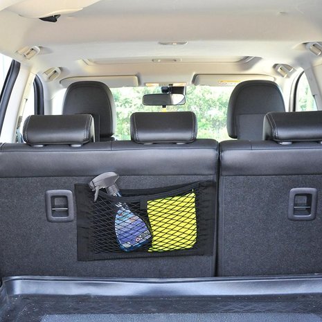 Storage net elastic 40x25cm double with Velcro attachment NS-6