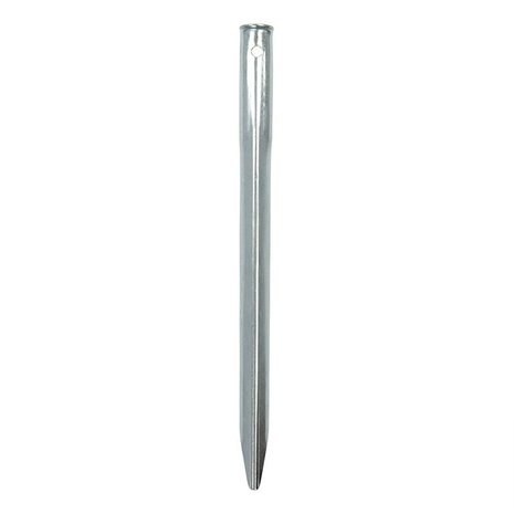 Tent peg 30cm metal half round