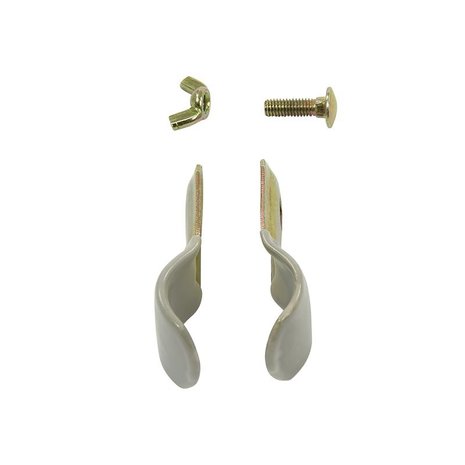 Roof support clamp 25-28mm coated