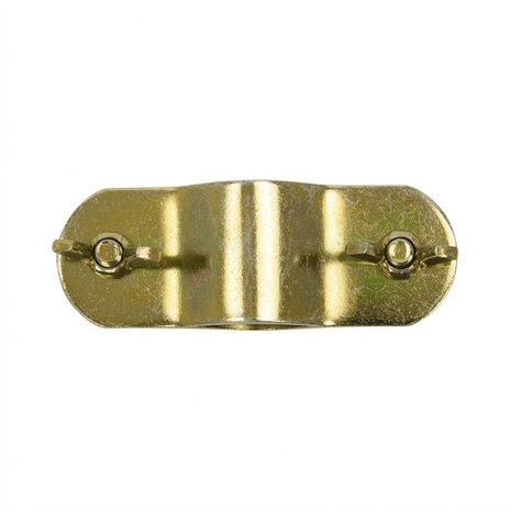 Roof support clamp double 22-25mm