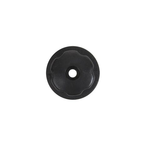 Button cleat L round plastic x10 Stuks