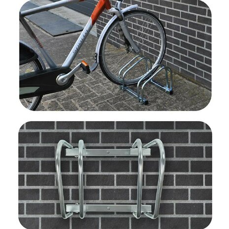 Bicycle rack for 2 bicycles