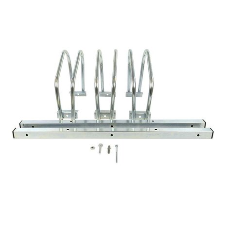 Bicycle rack for 3 bicycles