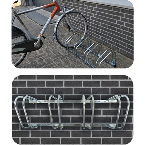 Bicycle rack for 4 bicycles