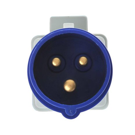 Adapter plug from CEE to UK socket