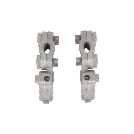 Battery terminal clamp set (+) and (-) multifunctional