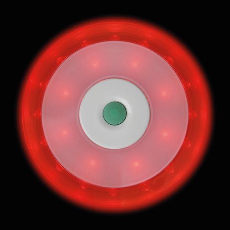 Warning disk 16+8LED orange