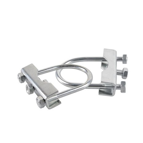 Clamp 48mm for nose wheel + 2x U-bracket 60/70mm