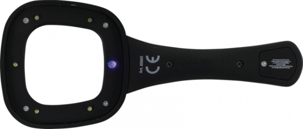Hand magnifier LED