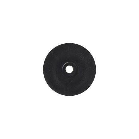 Button cleat L round plastic 10 pieces in blister