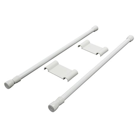 Locking rods double extendable 41-71cm