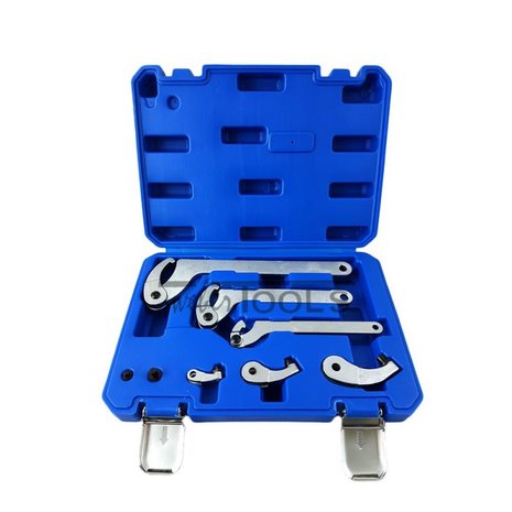 Adjustable Hook & Pin Wrench Set 8pc