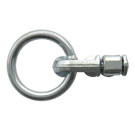 Stud fitting double with ring round