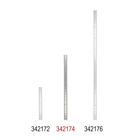 Aluminum binding rail 60cm
