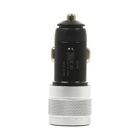 USB charger type A + C 2-way 12V/24V 3100mA